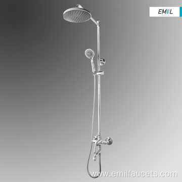 Bath round shower faucets heads bath mixer